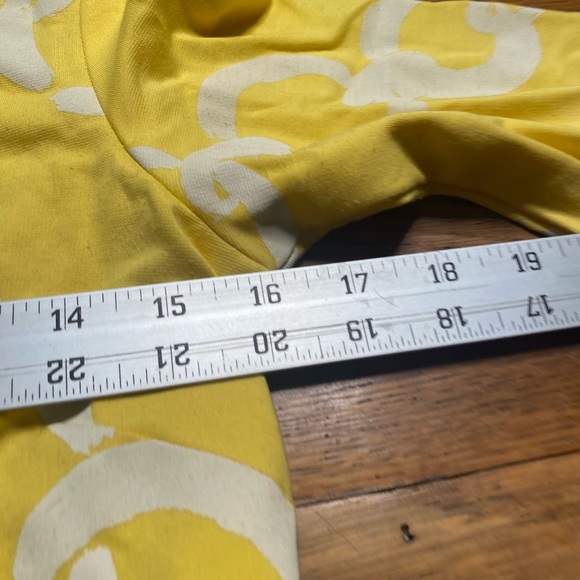 Lilly Pulitzer Yellow Chain Print Shift Dress – Size M - Picture 5 of 9